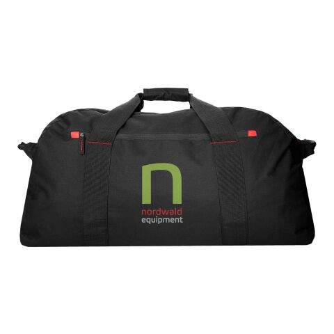 Sac de voyages extra large Vancouver Standard | Noir-Rouge | sans marquage | non disponible | non disponible | non disponible