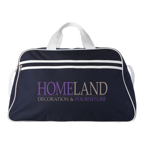 Sac de sport San José Standard | Marine-Blanc | non disponible | sans marquage | non disponible | non disponible | non disponible