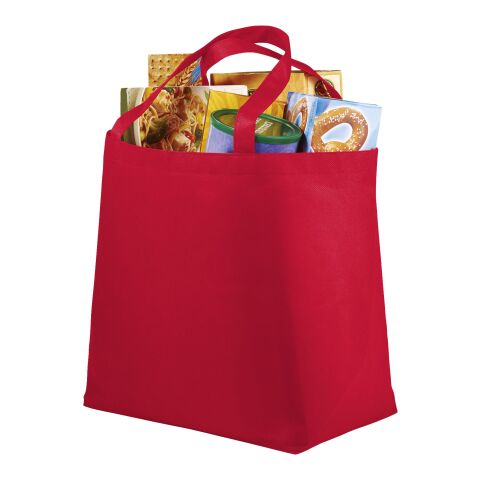 Sac de courses non tissé Maryville Standard | Rouge | sans marquage | non disponible | non disponible | non disponible