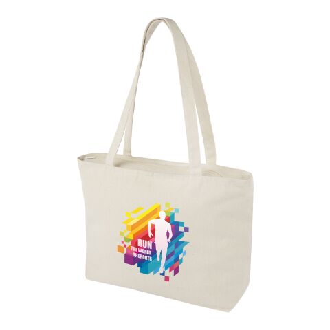 Sac shopping zippé Ningbo Standard | Naturel | sans marquage | non disponible | non disponible | non disponible