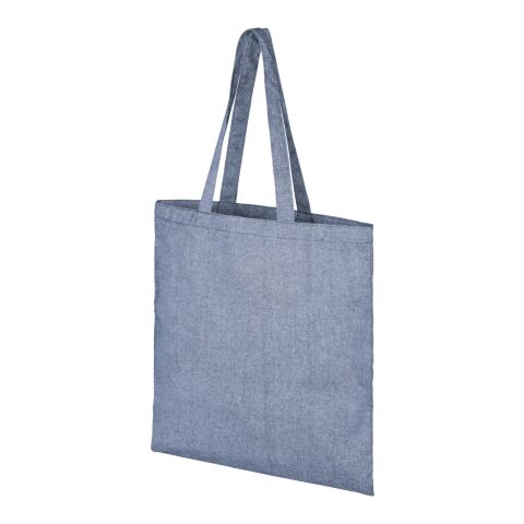 Sac shopping en coton recyclé 210 gr/m2 Pheebs Standard | Bleu bruyère | Not applicable | sans marquage | non disponible | non disponible | non disponible