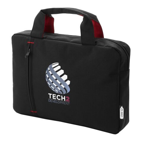 Serviette Detroit en plastique recyclé Standard | Rouge-Noir | sans marquage | non disponible | non disponible | non disponible