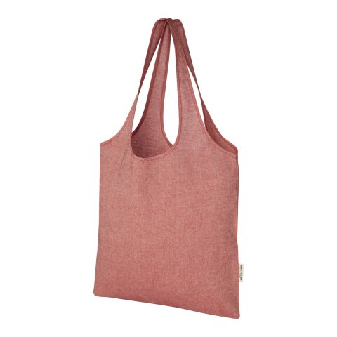 Sac shopping Pheebs tendance en coton recyclé de 150 g/m² Standard | Rouge | sans marquage | non disponible | non disponible | non disponible