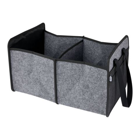 Rangement pliable pour voiture Felta en feutre recyclé certifié GRS Standard | Gris | sans marquage | non disponible | non disponible | non disponible