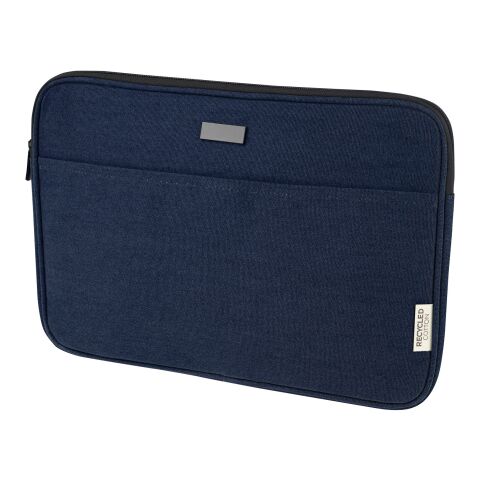 Housse pour ordinateur portable Joey de 2 L en toile recyclée GRS 14 pouces Standard | Deep blue | sans marquage | non disponible | non disponible | non disponible