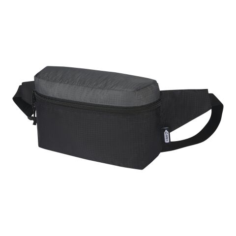 Sac banane Trailhead de 2,5 L léger et en tissu recyclé GRS Standard | Noir-Gris | Not applicable | sans marquage | non disponible | non disponible | non disponible