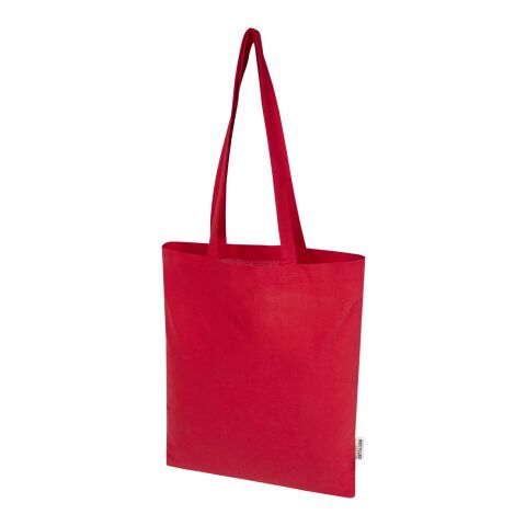 Sac shopping Madras Blend en coton recyclé GRS 140&nbsp;g/m² Standard | Rouge | sans marquage | non disponible | non disponible | non disponible