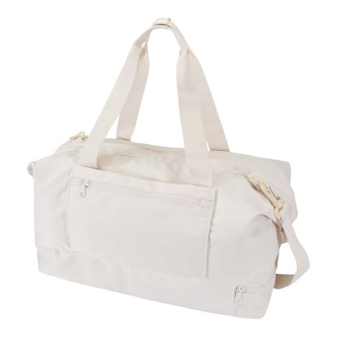 Sac de voyage Trip&nbsp;Aware™ de 42&nbsp;L en matériaux recyclés Standard | Blanc cassé | sans marquage | non disponible | non disponible | non disponible