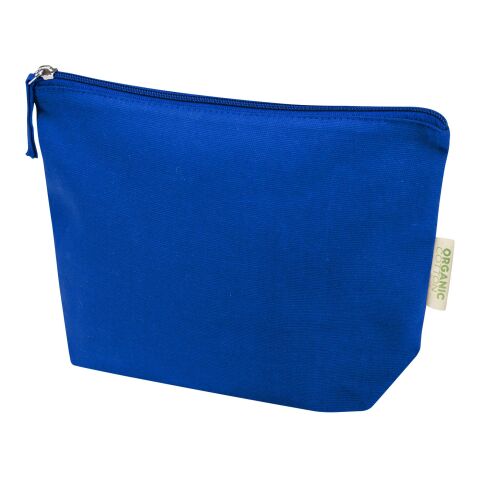 Trousse de toilette Odisha de 1&nbsp;L bio certifiée OCS 180&nbsp;g/m² Bleu royal