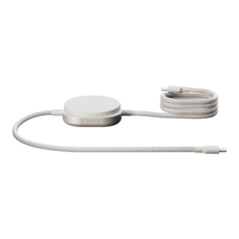 Câble de charge USB-C 2-en-1 de 240&nbsp;W Zens Pro 2 Blanc