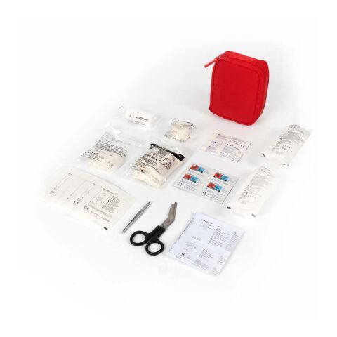 Kit de premiers secours 59 pièces Essential Standard | Rouge | sans marquage | non disponible | non disponible | non disponible
