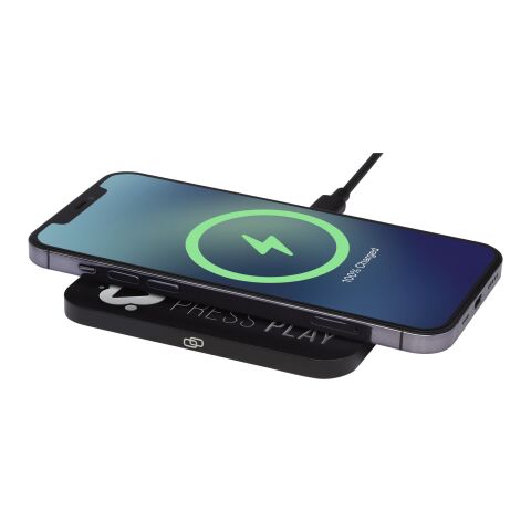 Tapis de charge sans fil Hybrid haut de gamme de 15 W Standard | Noir | sans marquage | non disponible | non disponible