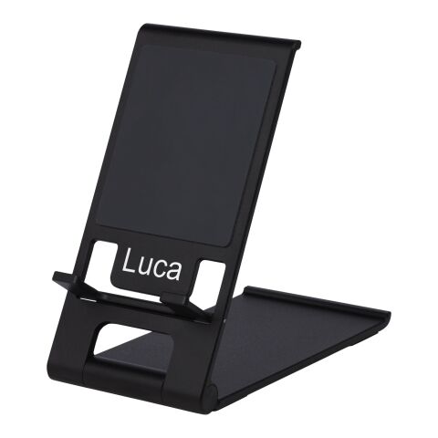Socle de téléphone mince en aluminium Rise Standard | noir | sans marquage | non disponible | non disponible