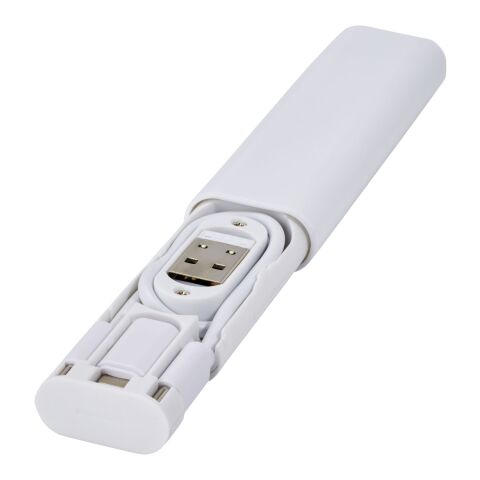 Câble de charge modulaire Whiz en plastique recyclé Standard | Blanc | sans marquage | non disponible | non disponible