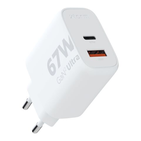Chargeur mural 67 W Ultra Xtorm XEC067 GaN² Standard | Blanc | sans marquage | non disponible | non disponible