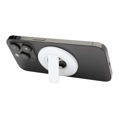 Support de téléphone magnétique Ain en plastique recyclé avec décapsuleur Standard | Blanc | sans marquage | non disponible | non disponible
