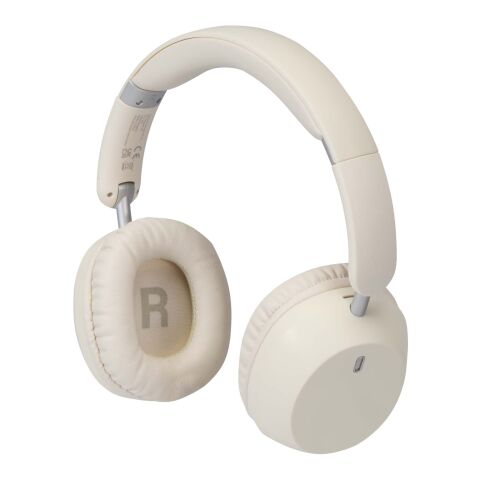 Casque supra-auriculaire Hoggar pliable ANC et ENC en plastique recyclé Standard | Blanc | sans marquage | non disponible | non disponible