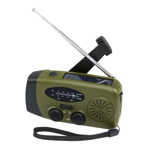 Radio d'urgence en plastique recyclé RCS Avior Standard | Vert militaire | sans marquage | non disponible | non disponible