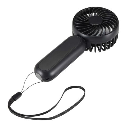 Ventilateur portable en plastique recyclé Aervia Standard | Noir | sans marquage | non disponible | non disponible