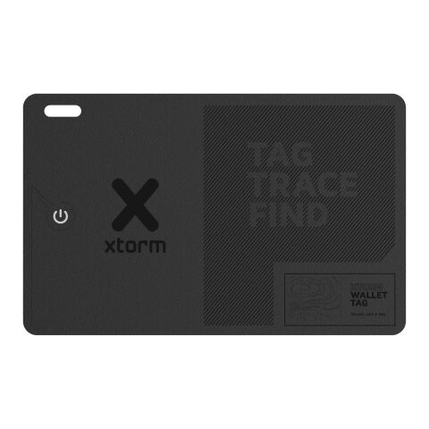Étiquette de suivi étanche WalletTag de Xtorm Noir