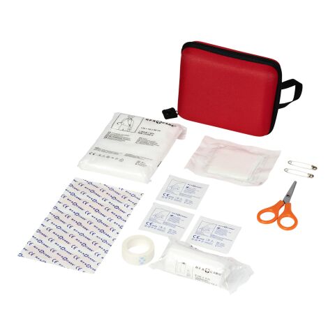 Trousse de premiers secours 16 pièces Standard | Rouge-Blanc | sans marquage | non disponible | non disponible