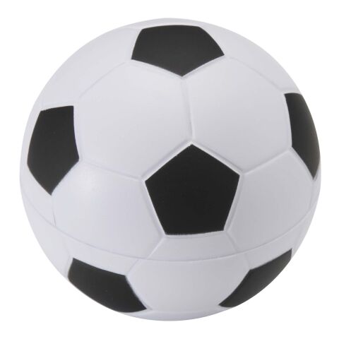 Balle antistress en forme de&nbsp;ballon de football Zavi Standard | Noir | sans marquage | non disponible | non disponible