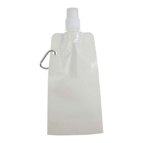 Bouteille d'eau pliable Sipzy de 480&nbsp;ml Standard | Blanc | sans marquage | non disponible | non disponible