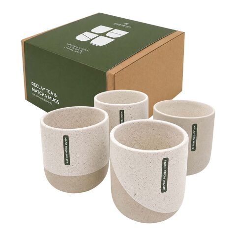 Lot de tasses à thé et à matcha Reclay 350 ml d'Originalhome blanc