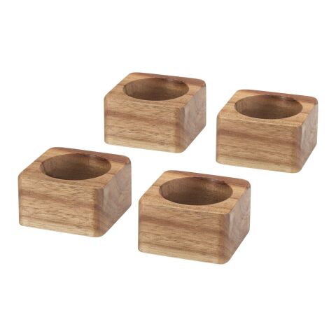 Ronds de serviette en bois d'acacia Napora Bois