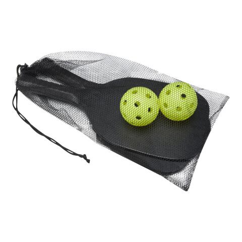Jeu de raquettes Enrique dans une pochette en filet Standard | noir | sans marquage | non disponible | non disponible