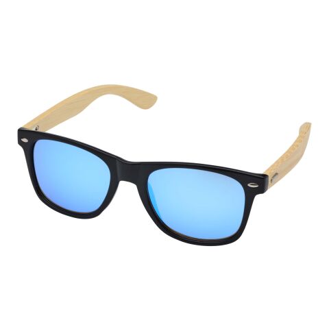 Lunettes de soleil Hue avec branches en bambou Standard | Bleu-Naturel | sans marquage | non disponible | non disponible