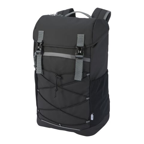 Sac à dos Aqua pour ordinateur portable 15,6&nbsp;pouces recyclé certifié GRS et résistant à l'eau.23 L Standard | Noir | sans marquage | non disponible | non disponible | non disponible