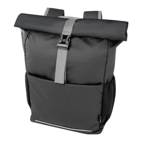 Sacoche de vélo Aqua de 20 L avec dessus enroulable 15&quot; recyclée certifiée GRS résistante à l&#039;eau Standard | Noir | sans marquage | non disponible | non disponible | non disponible