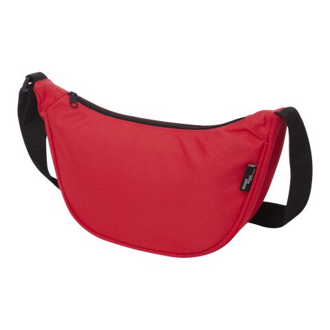 Sac banane Byron de 1,5 L recyclé certifié GRS Standard | Rouge | sans marquage | non disponible | non disponible | non disponible