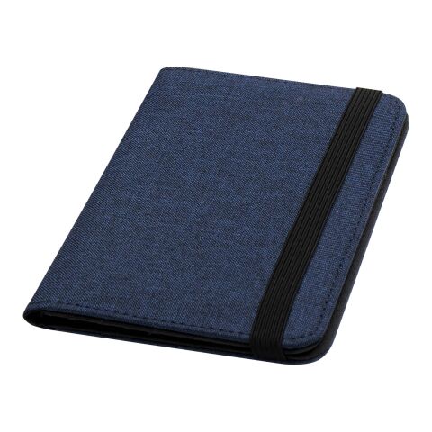 Porte-passeport RFID Ross en rPET certifié GRS Standard | Marine | sans marquage | non disponible | non disponible | non disponible