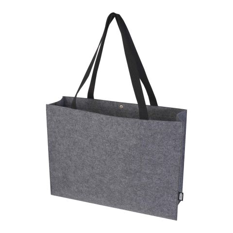 Sac shopping à soufflets Felta GRS en feutrine recyclée de 20L Standard | Gris | sans marquage | non disponible | non disponible | non disponible