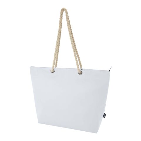 Sac shopping Panama recyclé GRS isotherme de plage avec poignées en cordelette Standard | Blanc | sans marquage | non disponible | non disponible