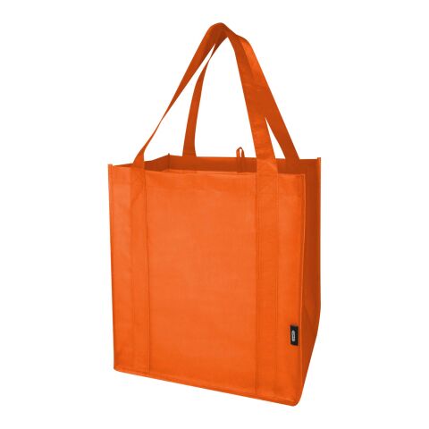 Sac shopping Liberty non tissé recyclé GRS avec fond rigide de 29L Standard | Orange | sans marquage | non disponible | non disponible | non disponible