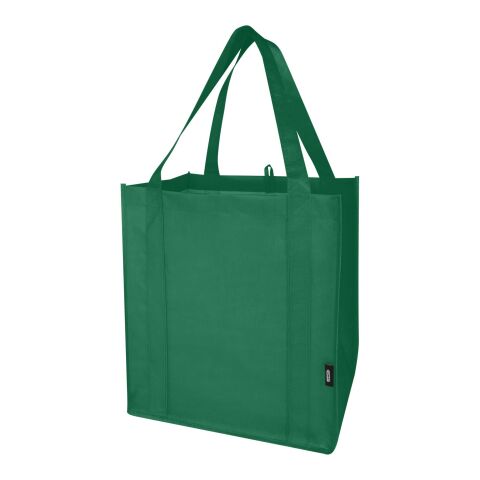 Sac shopping Liberty non tissé recyclé GRS avec fond rigide de 29L Standard | Vert | sans marquage | non disponible | non disponible | non disponible