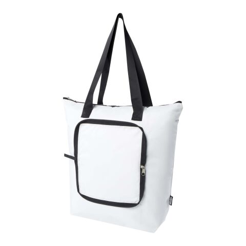 Sac isotherme pliable EcoFold de 15 L en RPET Standard | blanc | sans marquage | non disponible | non disponible | non disponible