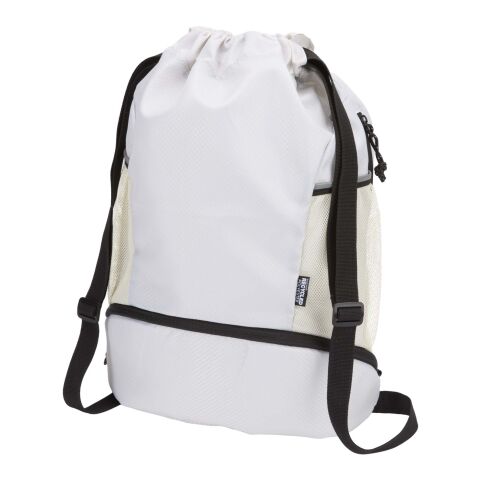 Sac de sport Nomad à cordon en matériaux recyclés certifiés GRS avec compartiment inférieur de 18 L Standard | Sandstone | sans marquage | non disponible | non disponible | non disponible