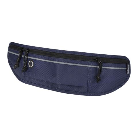 Ceinture de course Nomad en matériaux recyclés certifiés GRS Standard | Marine | sans marquage | non disponible | non disponible | non disponible