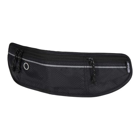 Ceinture de course Nomad en matériaux recyclés certifiés GRS Noir