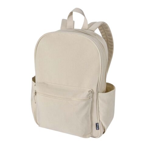 Sac à dos de ville Recanvas recyclé et certifié GRS de 15,6" et 16&nbsp;L Standard | Sandstone | sans marquage | non disponible | non disponible | non disponible