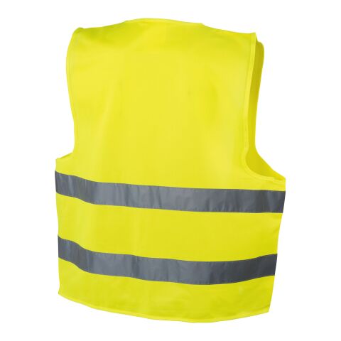 Gilet de sécurité professionnel Standard | Jaune néon | sans marquage | non disponible | non disponible | non disponible