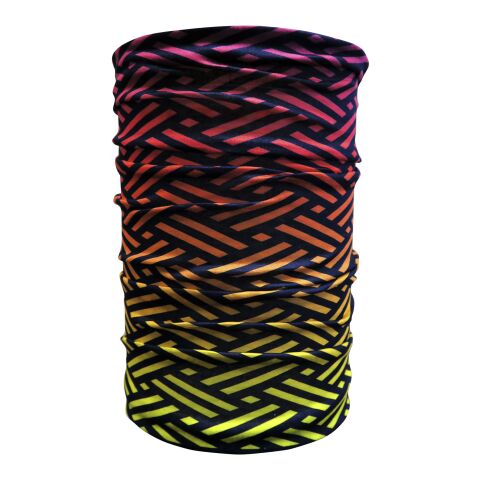 Écharpe multi-sublimation réutilisable 145 g/m² blanc | Sublimation | Verso | 250 mm x 500 mm