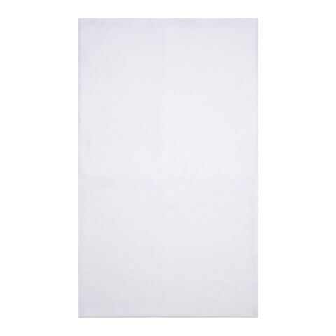 Écharpe multi-usages Lara avec impression par sublimation, couche en polaire et ourlets Blanc | Sublimation | avant (sur la couche réfléchissante) | 250 mm x 500 mm