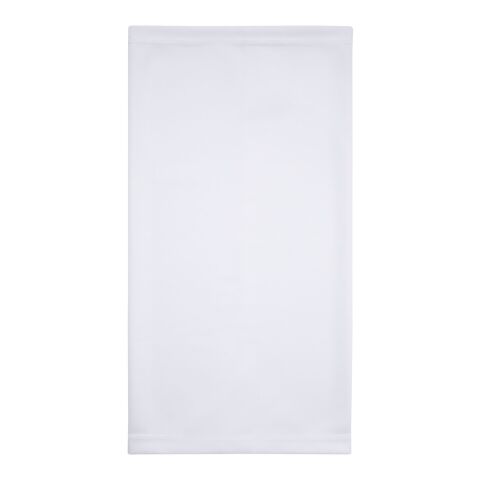 Écharpe multi-usages Mia avec impression par sublimation, technologie Coolmax et ourlets Blanc | sans marquage | non disponible | non disponible