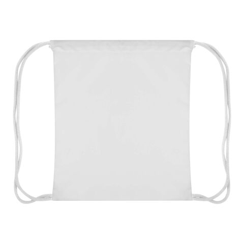 Sac avec cordon Cal avec impression par sublimation blanc-blanc | sans marquage | non disponible | non disponible