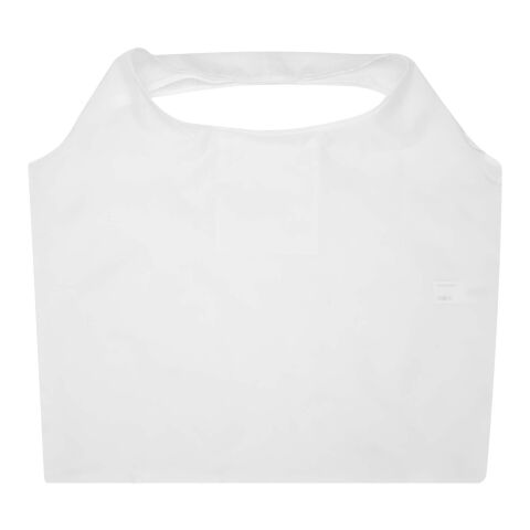 Sac shopping pliable Etta 300&nbsp;g/m2 avec impression par sublimation Blanc